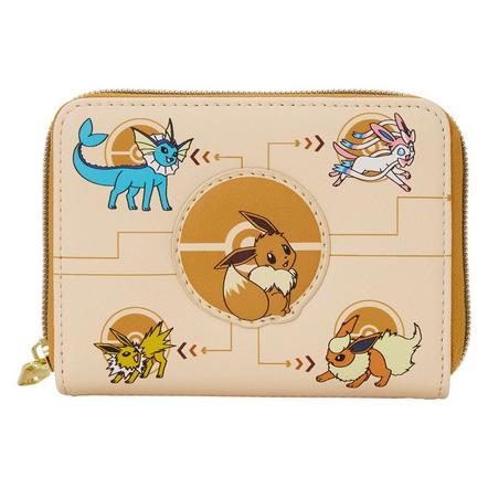 Pokemon Eeveelutions Zip Around Wallet Exclusivité Games Zone
